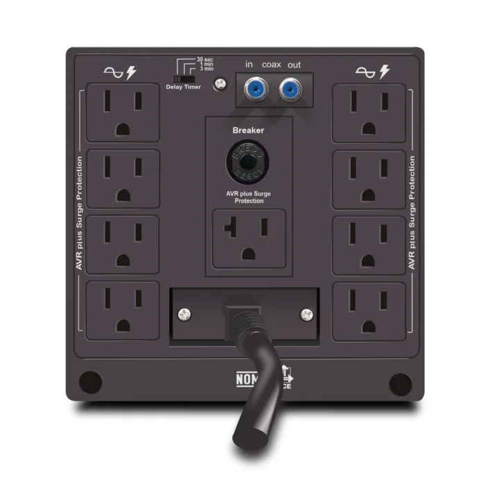 CDP R-AVR5008 5000VA/2500W AVR, 8 Salidas, 525 julios, Sistema de reta - Imagen 1