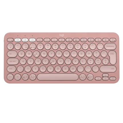 TECLADO LOGITECH PEBBLE KEYS 2 K380s BT MULTIDISP. ROSE (920-011785)