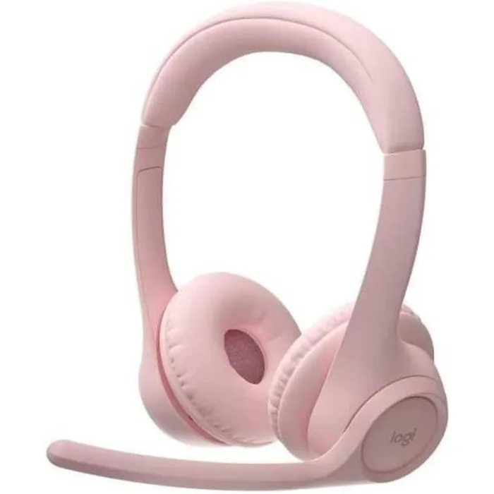 DIADEMA LOGITECH ZONE 300 BT 30 MTS PC MAC ANDROID ROSE (981-001411) - Imagen 1