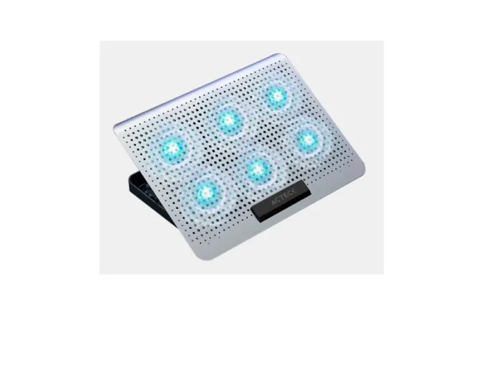 BASE ENFRIADORA ACTECK FROOST MAX B480 P/LAP/ 6 VENT/NEGRO (AC-936163) - Imagen 1