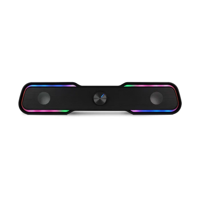 BOCINA START THE GAME BT/3.5MM ILUMINACION RGB POR USB  NEGRO BSP-350 - Imagen 1