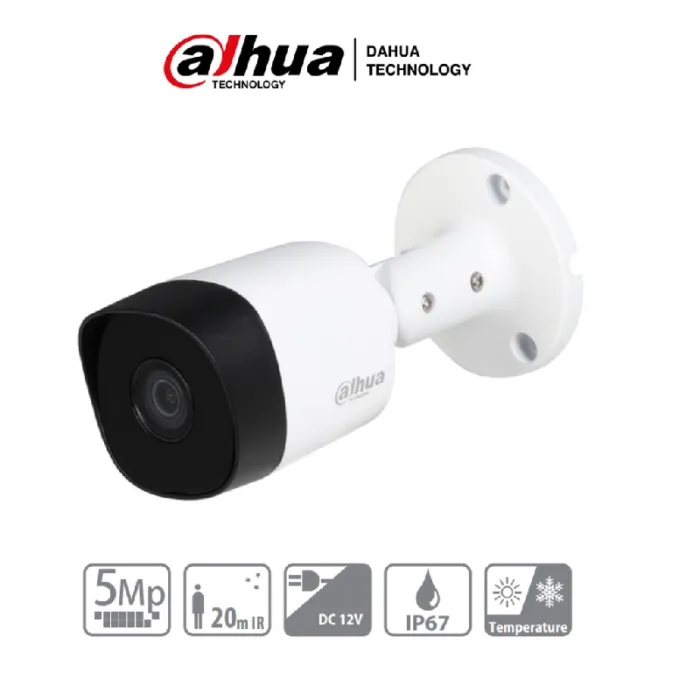 CAMARA DAHUA BALA 5 MP/LENTE DE 2.8MM/ METAL (DH-HAC-B2A51N-0280B-S2) - Imagen 1