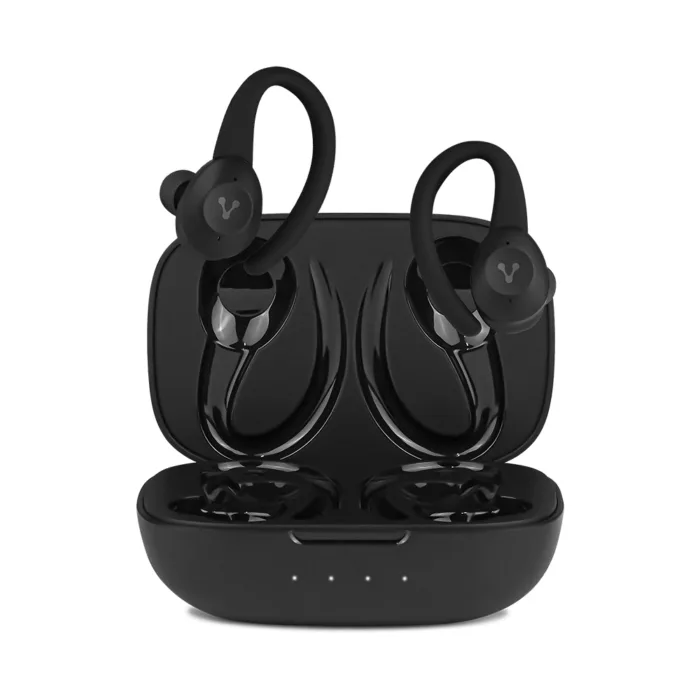 AUDIFONOS VORAGO TWS BT 5.0 IPX5 MANOS LIBRES EARHOOKS ESB-500-PLUS - Imagen 1
