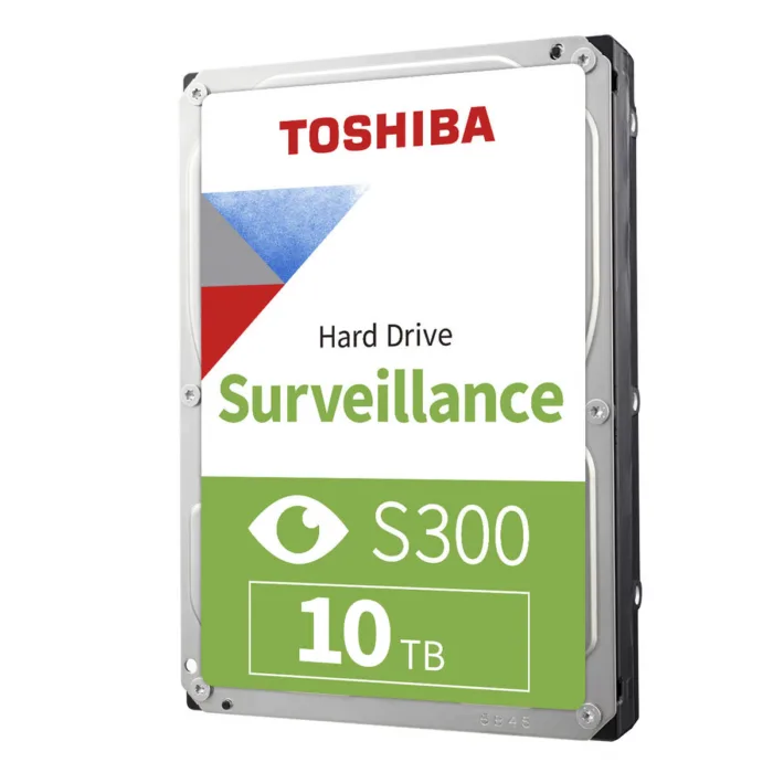 DISCO DURO INTERNO TOSHIBA S300 PRO 10TB 3.5” SATA 7200RPM CCTV 64CAM (HDWTA1AUZSVAR) - Imagen 1