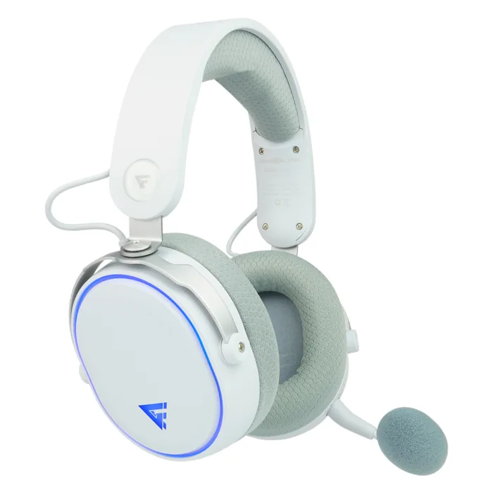 DIADEMA GAME FACTOR INAL 2.4/BT/3.5MM SR7.1 RGB USB-C 22 HRS HSB600-WH - Imagen 1
