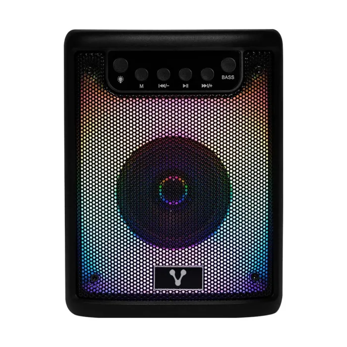 MINI BAFLE VORAGO 3" BT 10WATTS RMS/TWS 4 HRS CARGA USB TIPO C (KSP-180) - Imagen 1