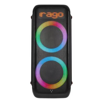 BAFLE VORAGO DOBLE 10"*2 + 2"*2 120W-RMS BT TWS MICR. RECARGABLE HIFI