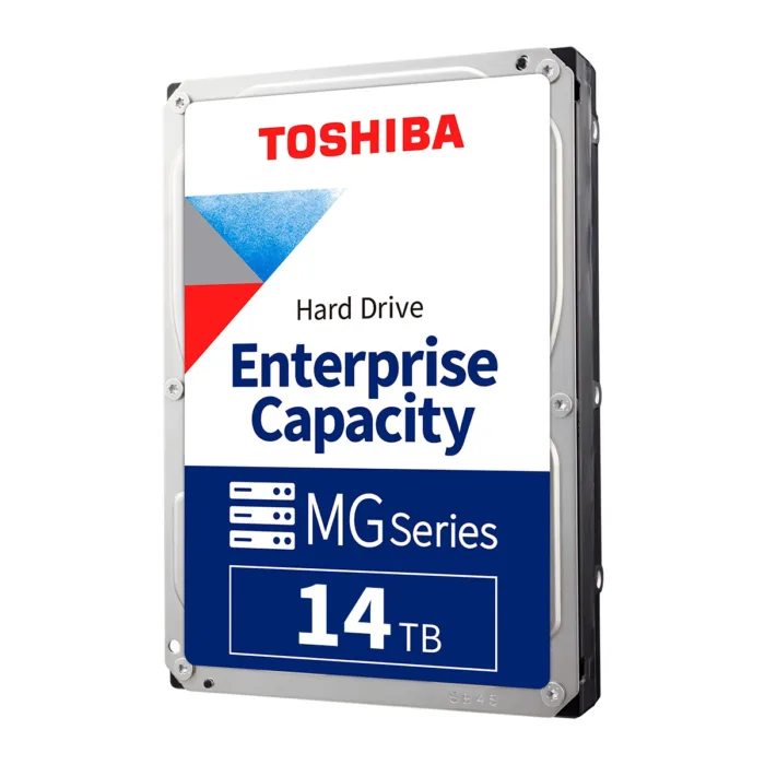 DISCO DURO INTERNO TOSHIBA MG09 ENTERPRISE 14TB 3.5” SATA 7200 512e (MG09ACA14TE) - Imagen 1