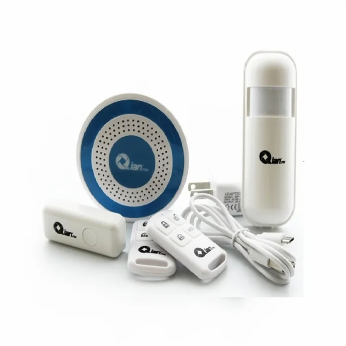 KIT DE SIRENA QIAN GAOYIN PE-519 /SS5100 /INALAMBRICO /C-SENS MOV PIR /PTA /VEN - Imagen 1