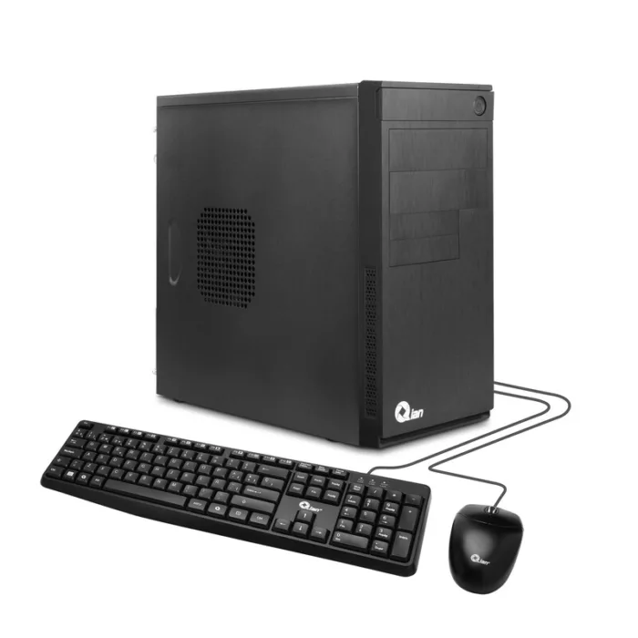 DESKTOP QIAN RYZ 5 5600G/AMD A520/16GB DDR4/512GB NVME/W11 PRO T +T/M - Imagen 1