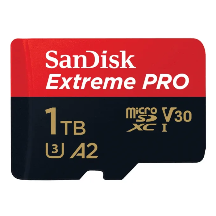 MEMORIA SANDISK MICRO SD EXTREME PRO 1TB V30 A2 (SDSQXCD-1T00-GN6MA) - Imagen 1
