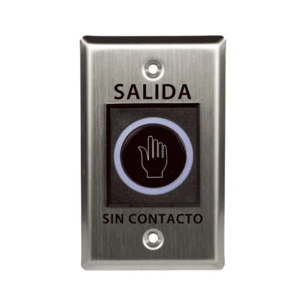 BOTON SALIDA SIN CONTACTO ZKTECO RANGO DETECCION HASTA 10CM(K11)