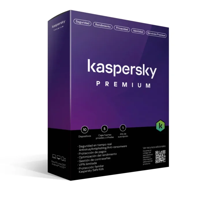 KASPERSKY PREMIUM 10DV 1YR (TMKS-411) - Imagen 1