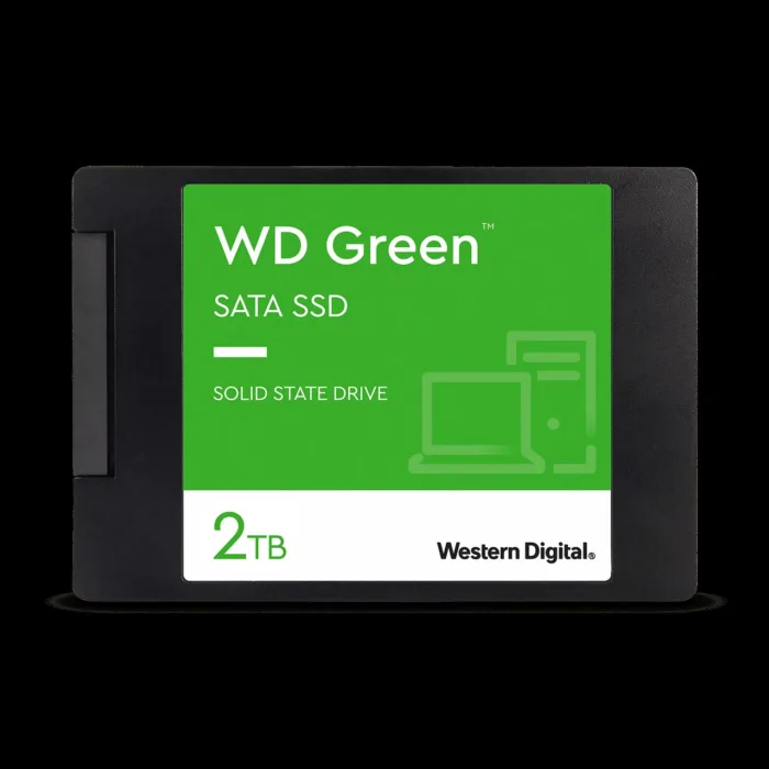 UNIDAD SSD WESTERN DIGITAL GREEN 2TB 2.5" SATA III 6GB/S WDS200T2G0A - Imagen 1
