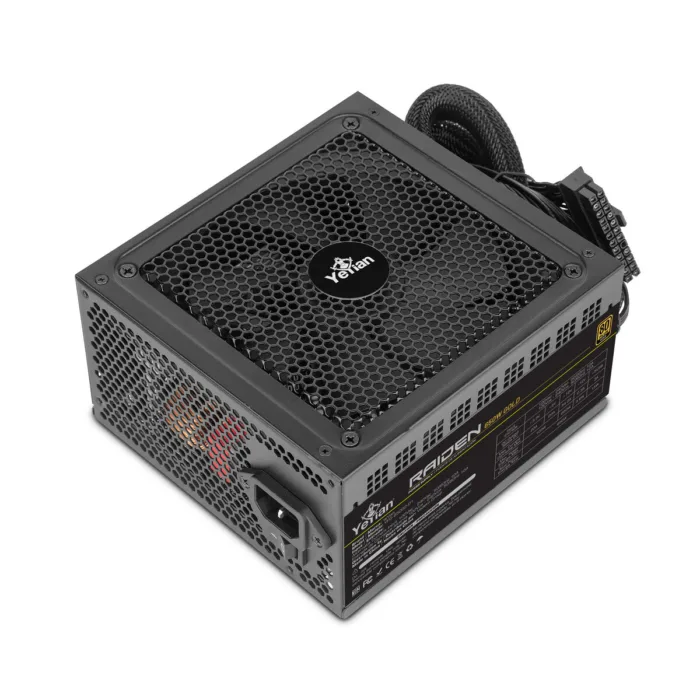 FUENTE DE PODER YEYIAN YFG-65002-01 RAIDEN 650W 80 PLUS GOLD ATX 2.0 - Imagen 1