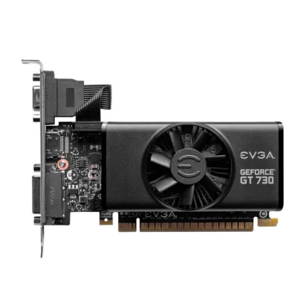 TARJETA DE VIDEO EVGA GEFORCE GT 730 2GB DDR5 02G-P3-3733-KR LP