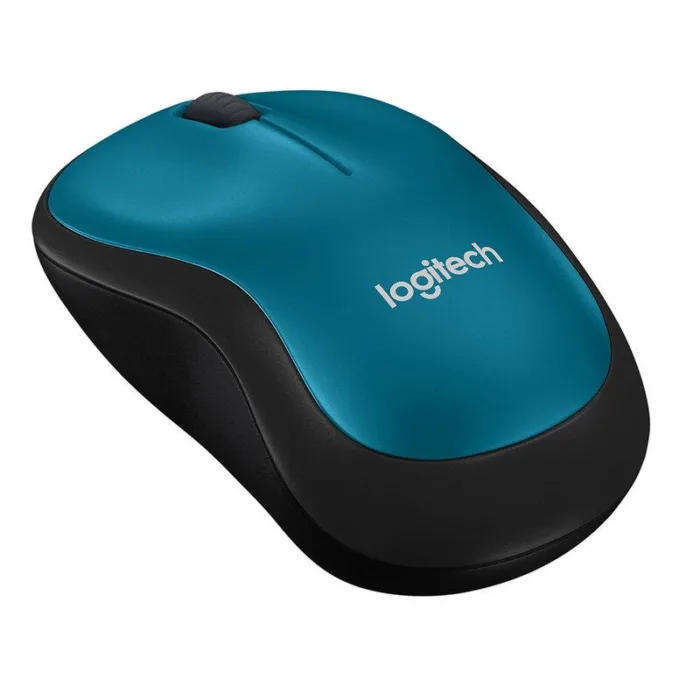 MOUSE LOGITECH M185 AZUL INALAMBRICO USB (910-003636) P.S. - Imagen 1