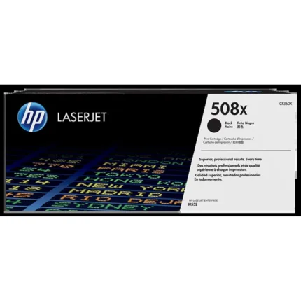 TONER HP 508X NEGRO ALTO RENDIMIENTO LASERJET CF360X