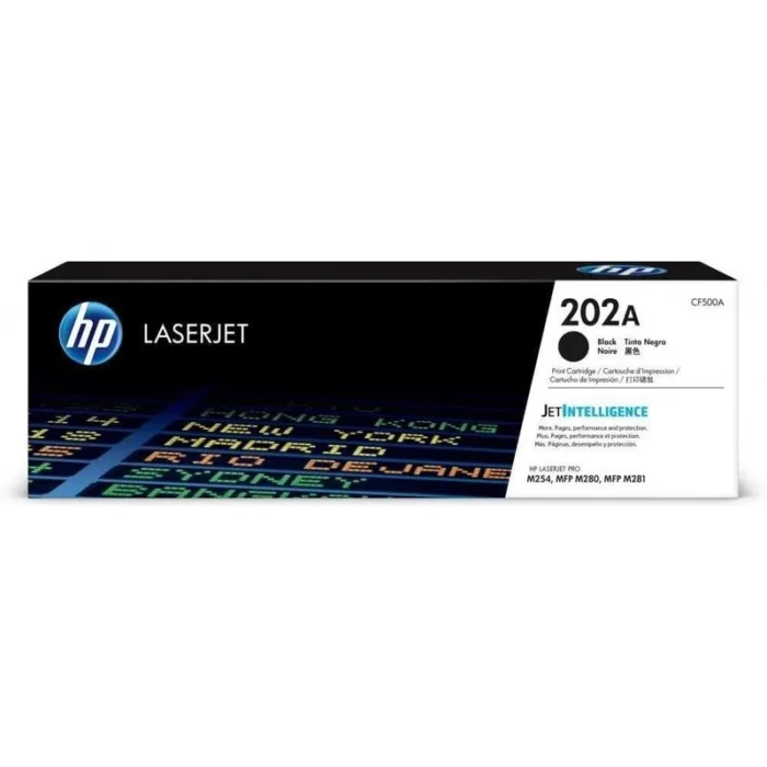 TONER HP 202A NEGRO LASERJET CF500A - Imagen 1