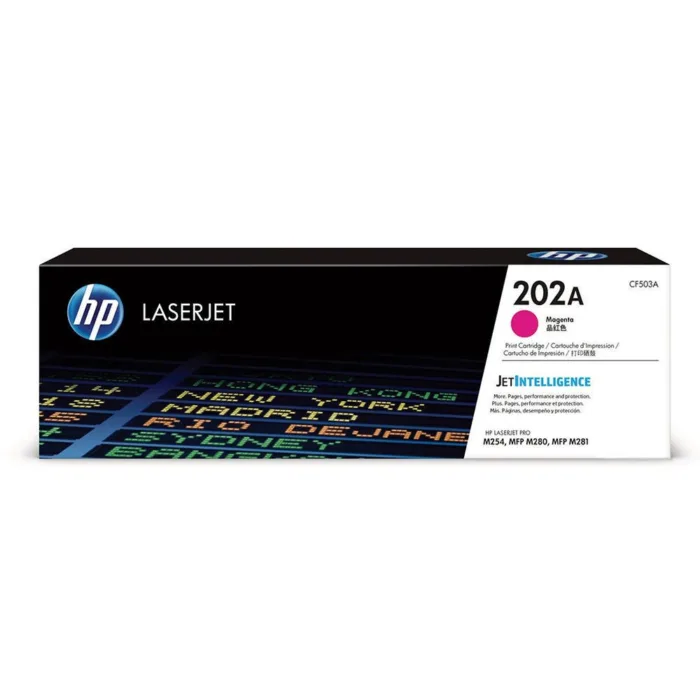 TONER HP 202A MAGENTA LASERJET M281FDW CF503A - Imagen 1