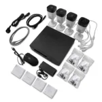 KIT NVR QIAN 8 CANALES, 4CAM 5MP IP POE BULLET, 1TB, VGA/HDMI/ETHERNET