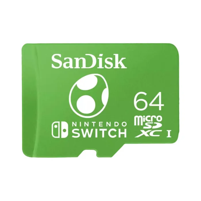 MEMORIA SANDISK MICRO SDXC NINTENDO SWITCH 64GB (SDSQXAO-064G-GN6ZN) - Imagen 1