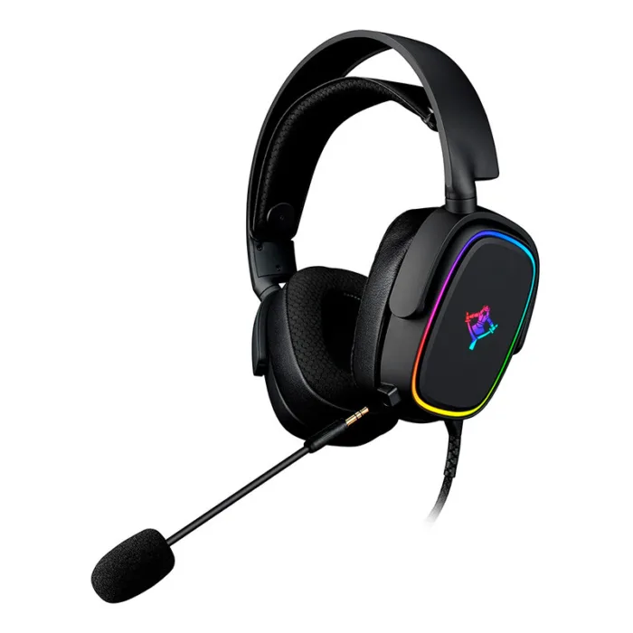 DIADEMA GAMER YEYIAN YDG-33405 PROUD SERIE 3500 RGB/3.5MM/MICRO/NEGRO - Imagen 1