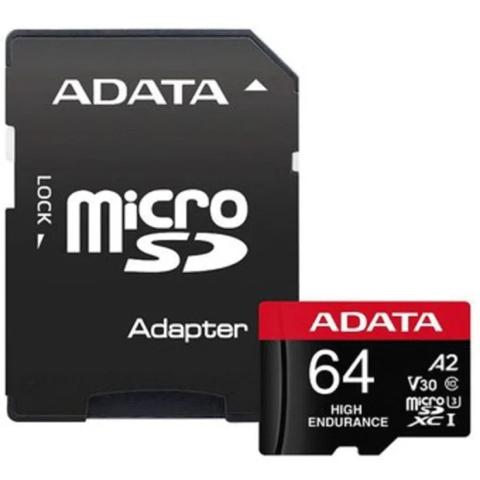 MEMORIA MICROSDXC ADATA 64GB U3 V30S ENDURANCE (AUSDX64GUI3V30SHA2-RA1) - Imagen 1