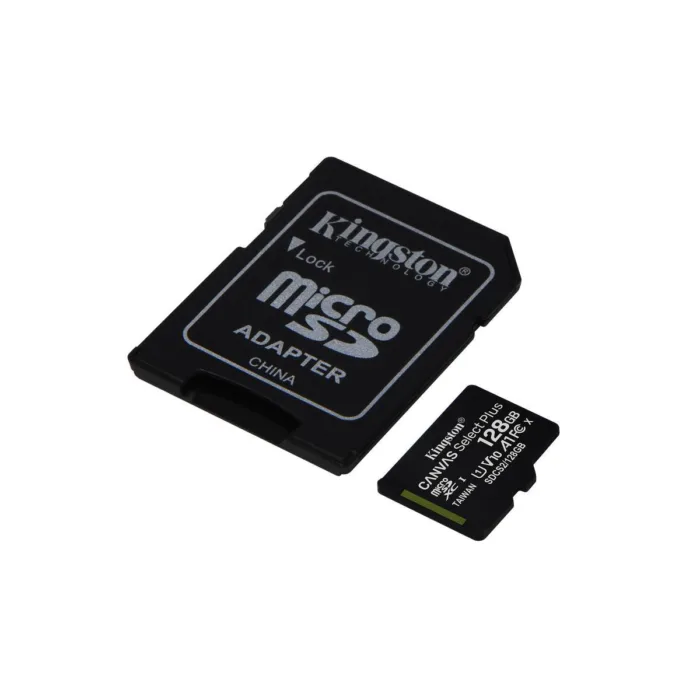 MEMORIA MICRO SDCS3 KINGSTON 128GB CANVAS SEL PLUS G3 150MB SDCS3/128G - Imagen 1
