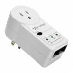 PROTECTOR DE VOLTAJE VORAGO RJ45/RJ11 PORTATIL 1800 W ELECTRODOMÉSTICOS (AVR-300-WH)
