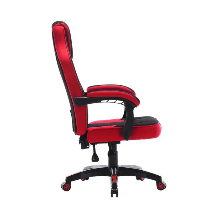 SILLA VORAGO START THE GAME CGC301-RD, TELA, RECLINABLE, NEGRO/ROJO - Imagen 1