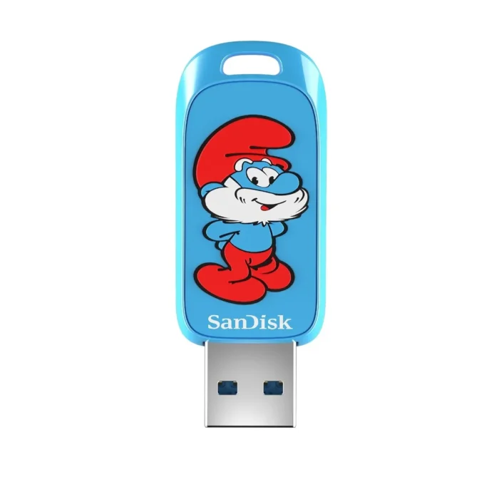 MEMORIA FLASH SANDISK PITUFOS 128GB AZUL 3.2 (SDCZIS-128G-G46) - Imagen 1