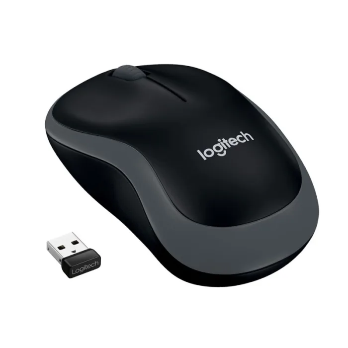 MOUSE LOGITECH M185  OPTICO USB PLUG & PLAY 1,000DPI GREY (910-002225) - Imagen 1