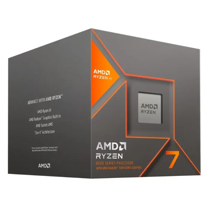 CPU AMD RYZEN 7 8700G RADEON GRAPHICS AM5 4.2GHz (100-100001236SBX) - Imagen 1