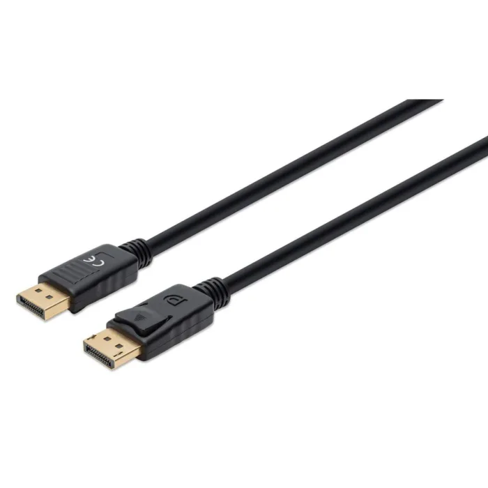 CABLE DISPLAYPORT MANHATTAN 1 M 8K V1.4 144HZ CHAPADO ORO (355568) - Imagen 1