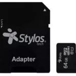 MEMORIA MICRO SD STYLOS 64 GB UHS1 CON ADAPTADOR STMSDA3B