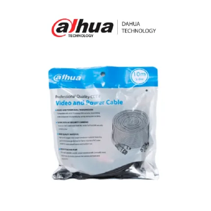CABLE DAHUA 10 METROS ARMADO/ COBRE DE ALTA PUREZA(DH-PFM942I-10-5)