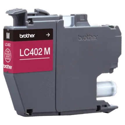 CARTUCHO BROTHER LC402M MAGENTA 550 PAG PARA MFCJ6940DW LC402M