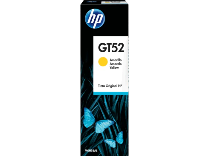 BOTELLA DE TINTA HP GT52 AMARILLA M0H56AL - Imagen 1