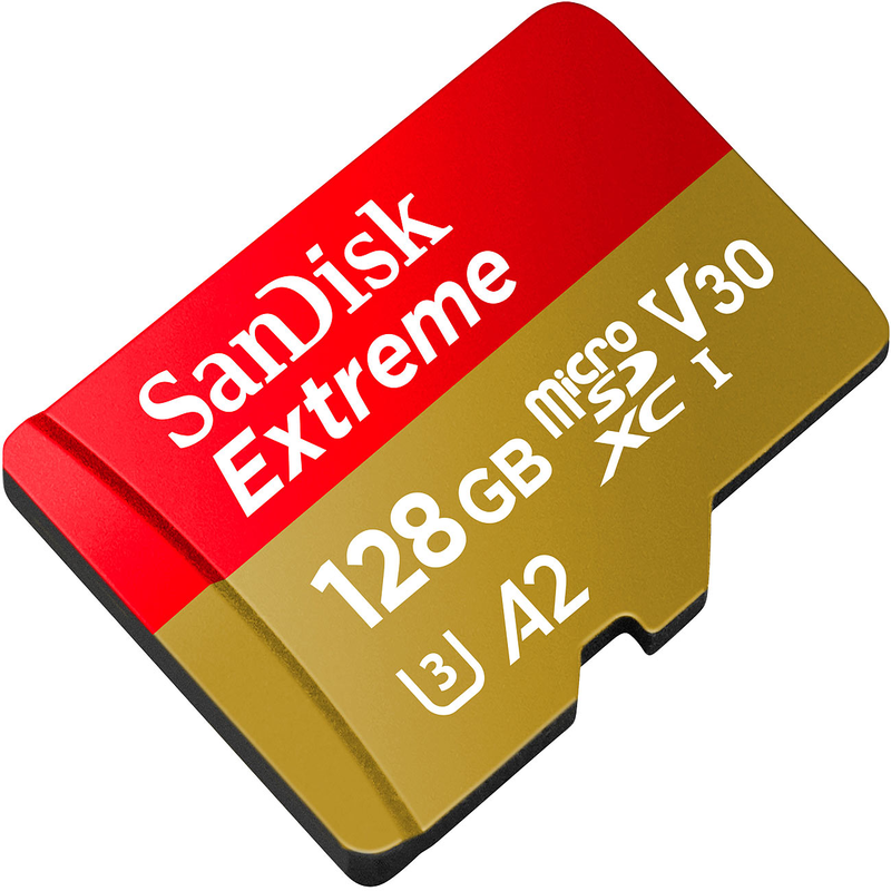 MEMORIA SANDISK MICRO SDHC EXTREME 128GB A2 V30 U3 (SDSQXAA-128G-GN6MA MEMORIA SANDISK MICRO SDHC EXTREME 128GB A2 V30 U3 (SDSQXAA-128G-GN6MA - Imagen 1