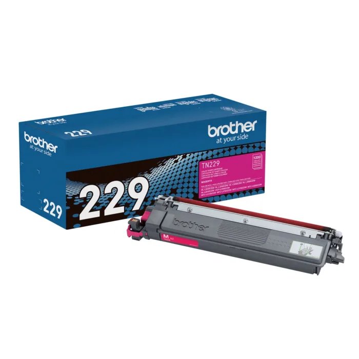 TONER BROTHER COLOR MAGENTA HASTA 1200 PAG APROX TN229M - Imagen 1