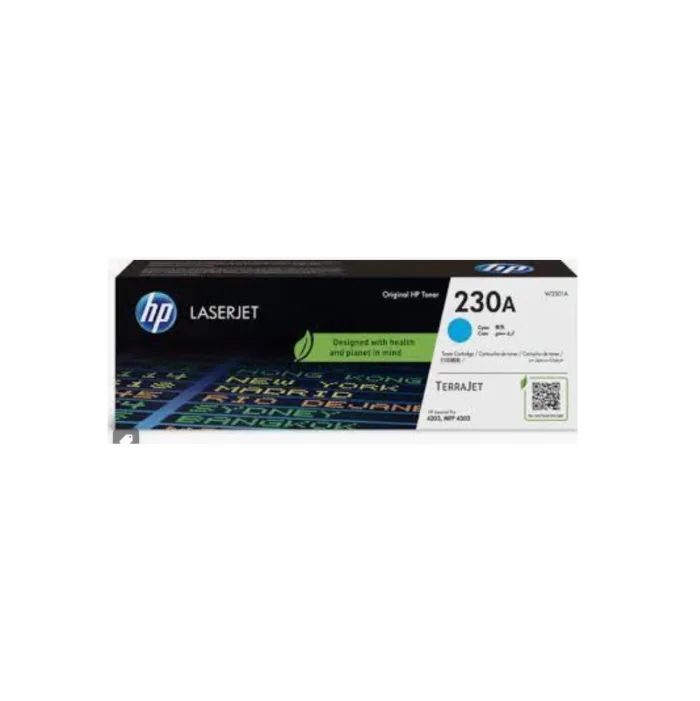 TONER HP 230A CYAN LASERJET PARA MFP 4302 4303 W2301A - Imagen 1