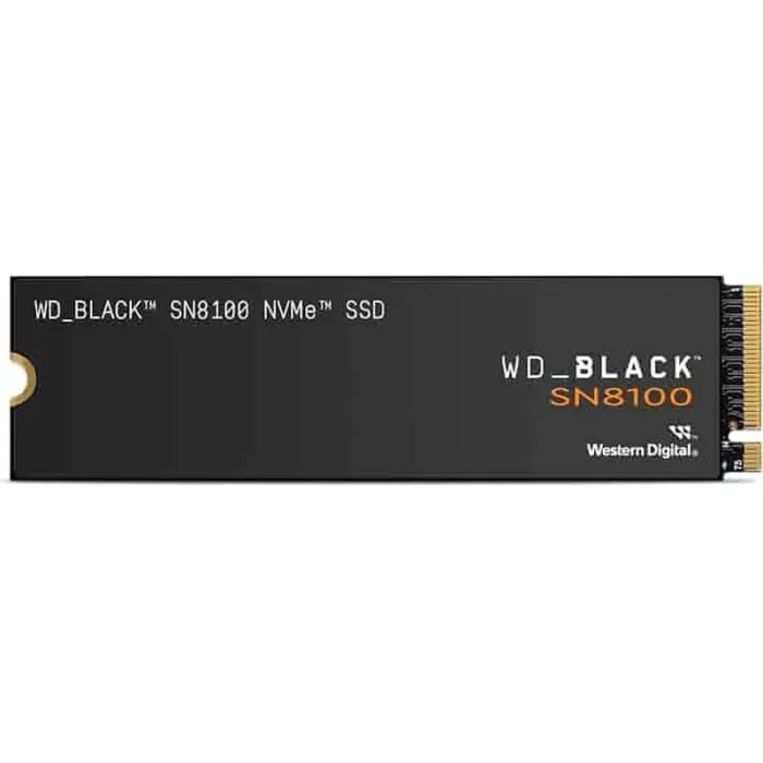 UNIDAD SSD M.2 WD SN8100 1TB BLACK PCIE GEN5 (WDS100T1X0M-00CMT0) - Imagen 1